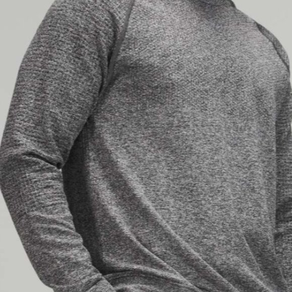 Engineered Warmth Long Sleeve Crew - Black & White - Picture 3 of 9